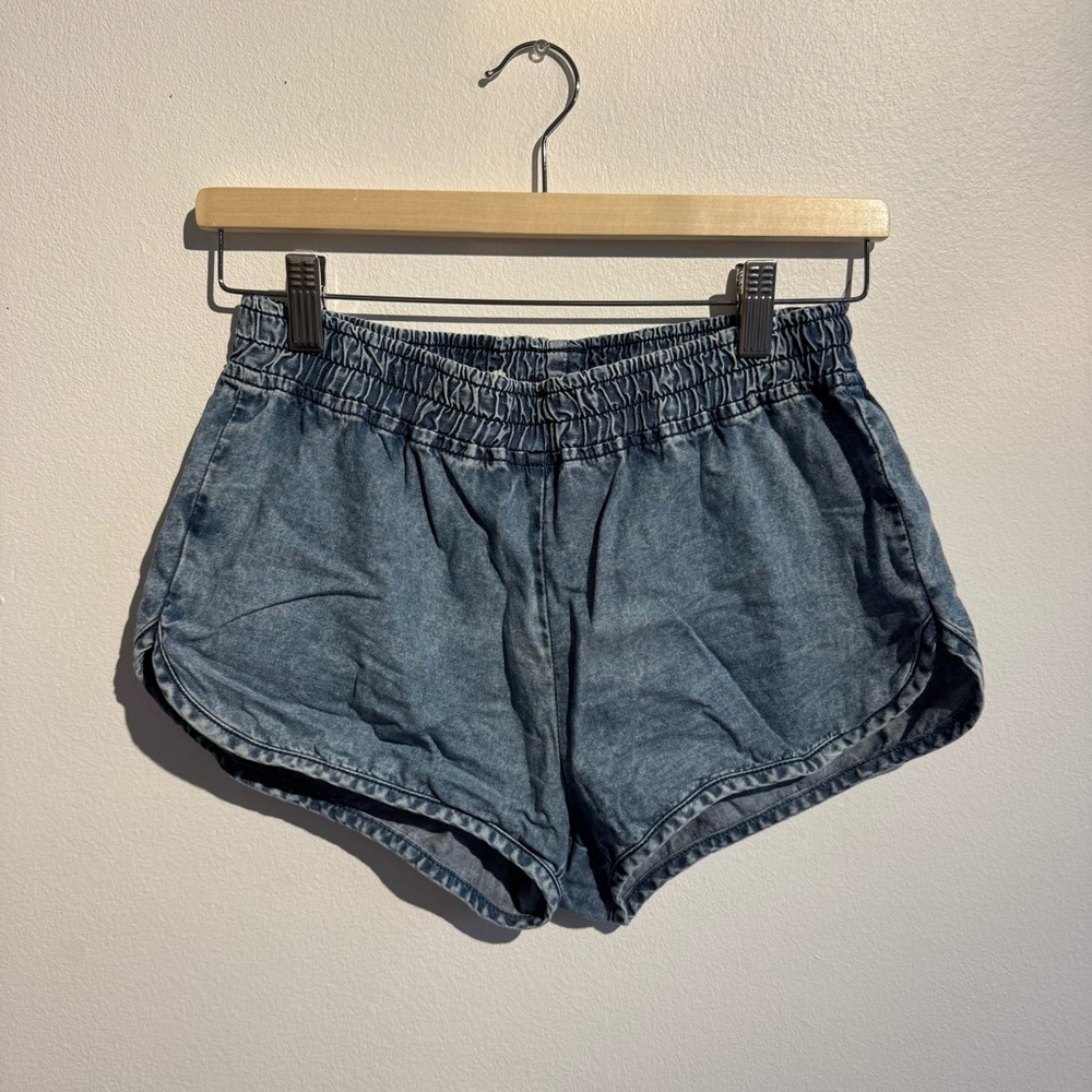 Denim Blue Women's Pool Shorts